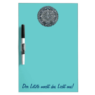 Mayan Calendar / Maya Kalender Dry-Erase Board