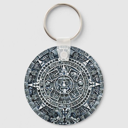 Mayan Calendar  Maya Kalender Keychain