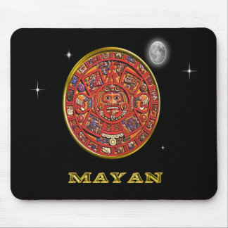 Mayan calendar mouse pad