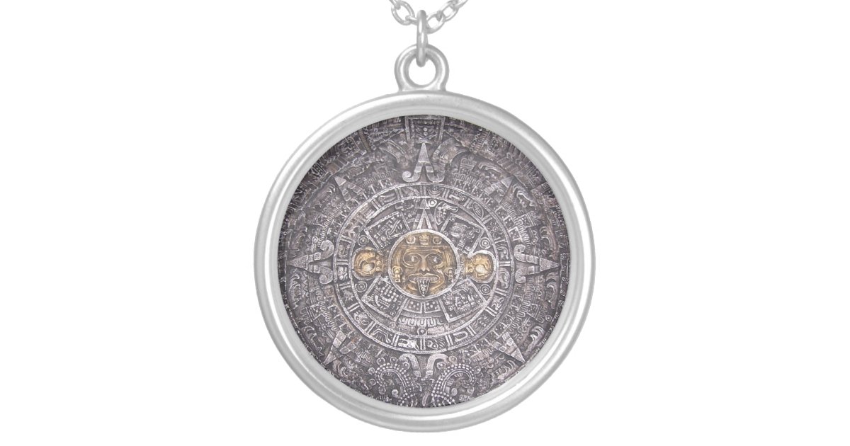 mayan calendar necklace Zazzle mayan calendar necklace Zazzle