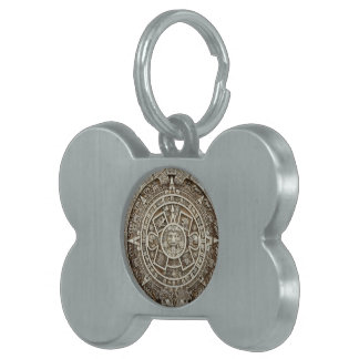 Mayan Calendar Pet ID tag