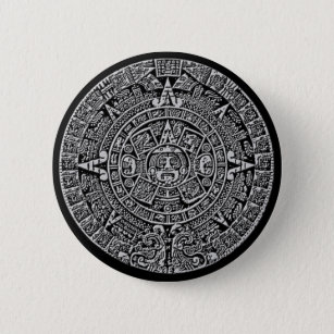 Mayan Calendar Pinback Button