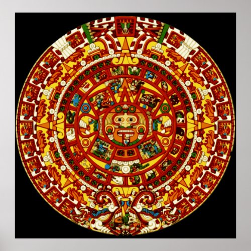 mayan calendar poster