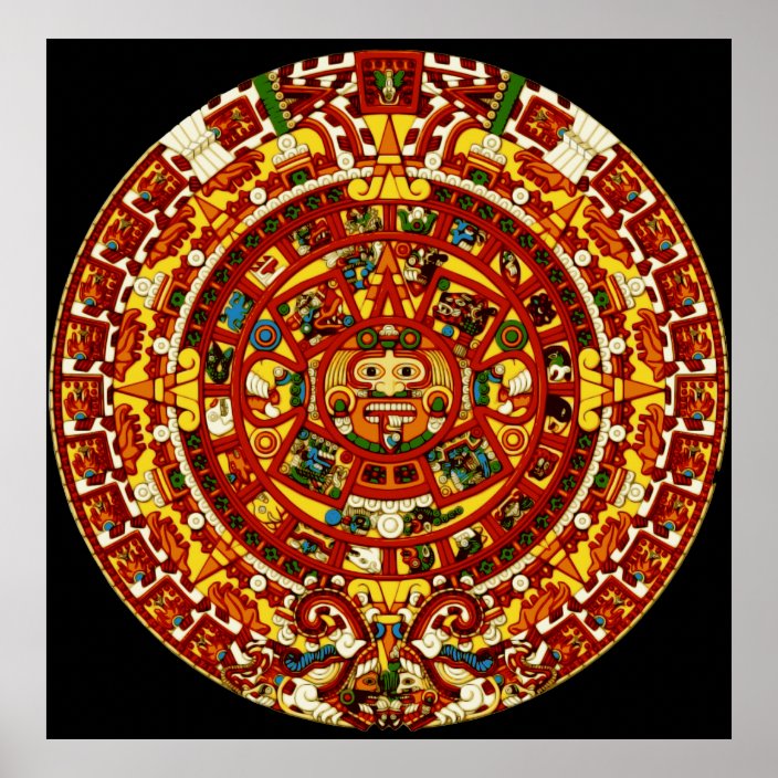 mayan calendar poster