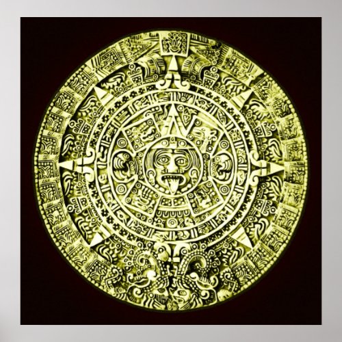 mayan calendar poster
