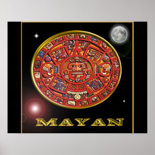 Mayan calendar poster