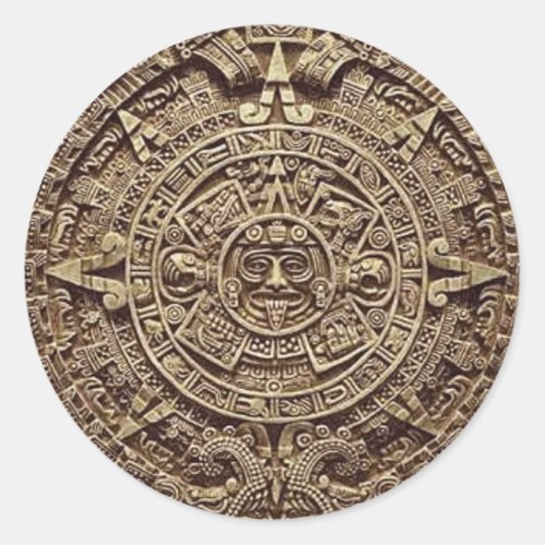 Mayan Calendar Sticker