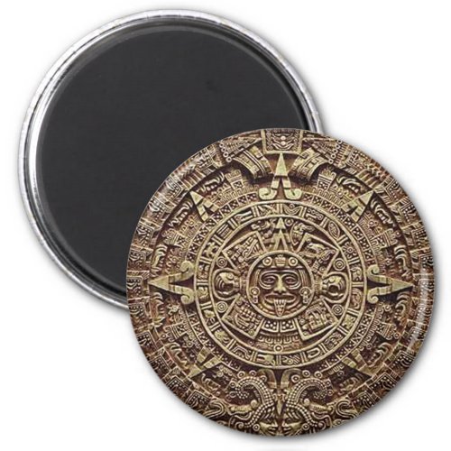 Mayan Calendar Stone 12212012 Magnet