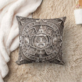 Mayan Calendar Throw Pillow (Blanket)