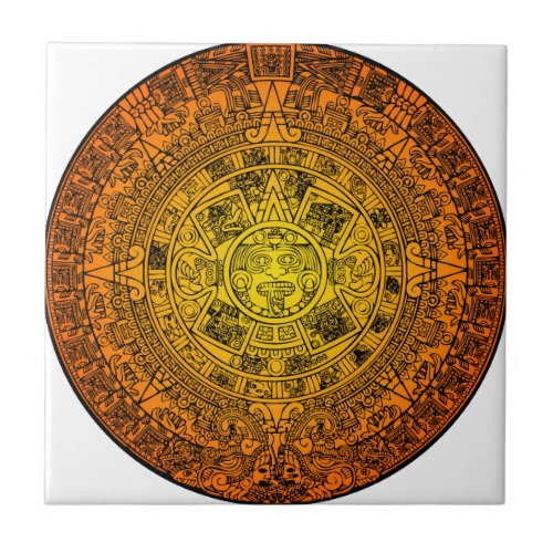 Mayan Calendar Tile