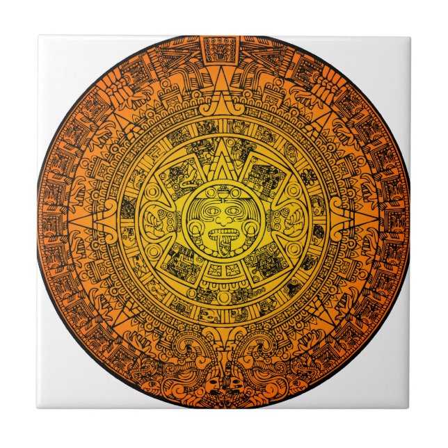 Mayan Calendar Tile (Front)