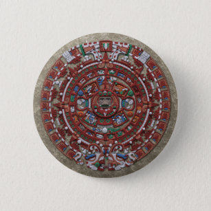 Mayan Calender Button