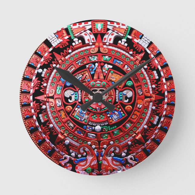 Mayan Calender Round Clock (Front)