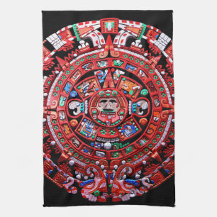 Mayan Calender Towel