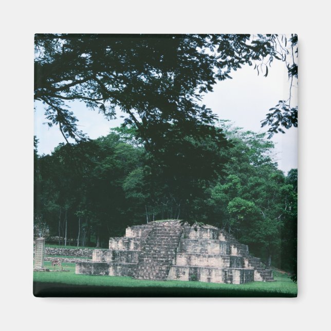 Mayan Culture Color Photo Designed Refrigerator Magnet (Front)