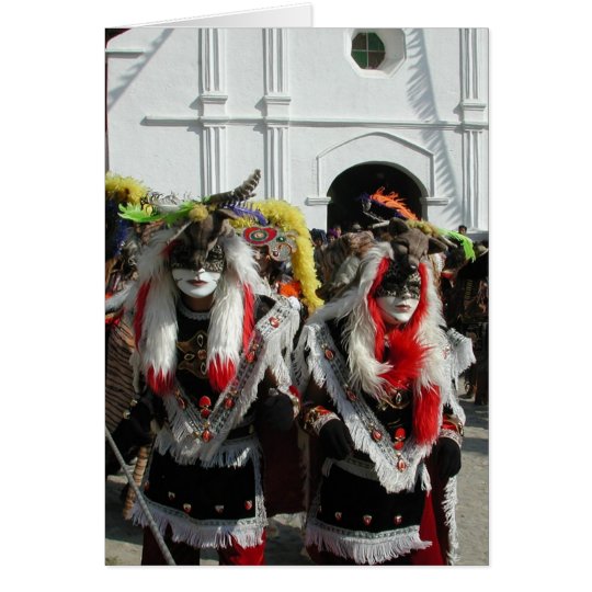 Mayan Dancers Card