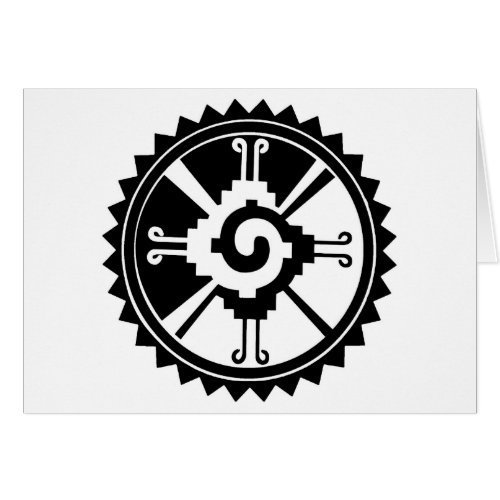 Mayan Deity Symbol Hunab Ku