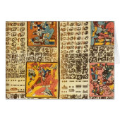 Mayan Dresden Codex Excerpts (Front Horizontal)