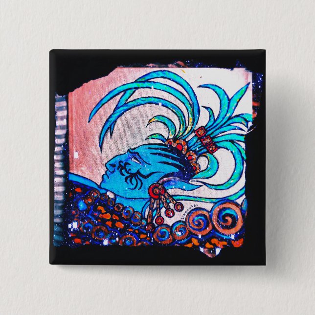 Mayan Elf: Defiance Button (Front)