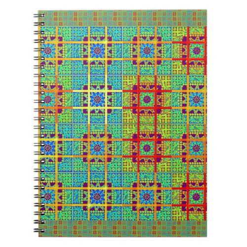 Mayan ethnic tribal patternjpg notebook