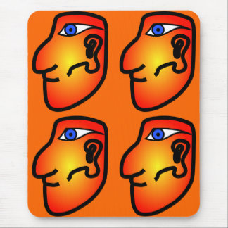 Mayan Head Mousepad