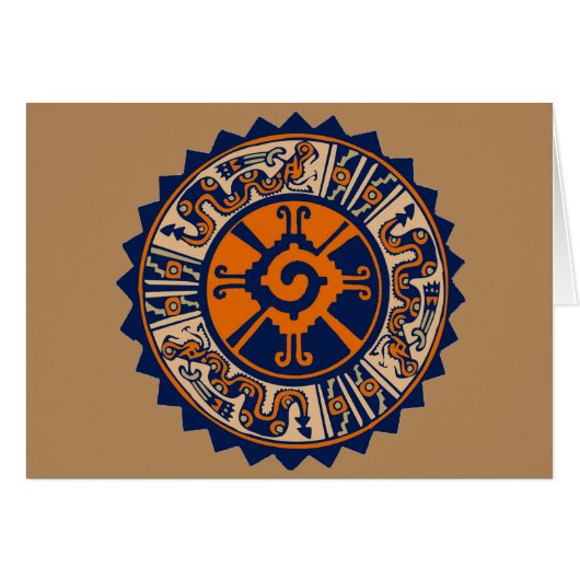 Mayan Hunab Ku Cards (Front Horizontal)