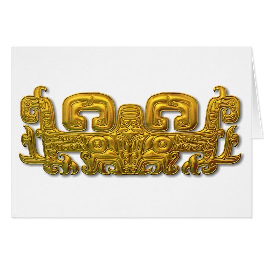 Mayan Jaguar - Gold Cards (Front Horizontal)