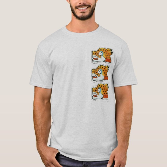 Mayan Jaguar Symbol T-Shirt (Front)