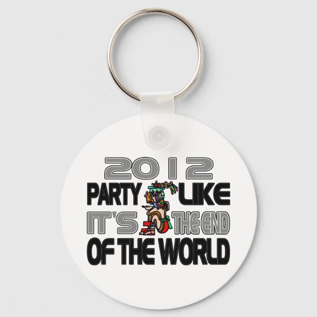 Mayan New Years 2012 Keychain (Front)