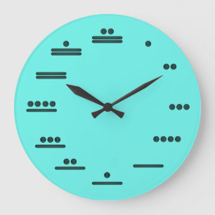Mayan Number Analog Clock