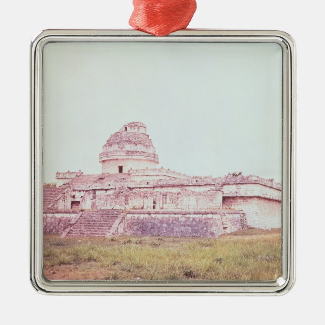 Mayan observatory, c.1050 metal ornament (Front)