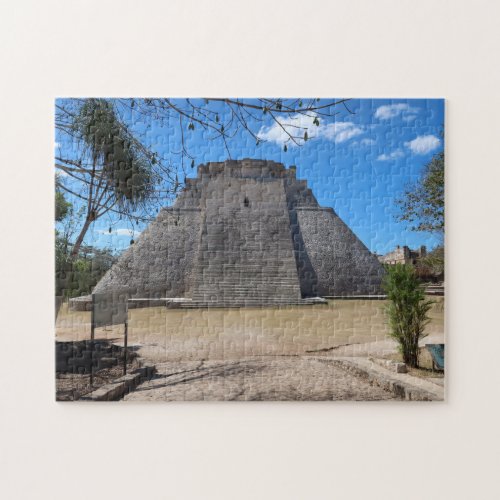 Mayan Pyramid in Uxmal Yucatan Mexico Jigsaw Puzzle