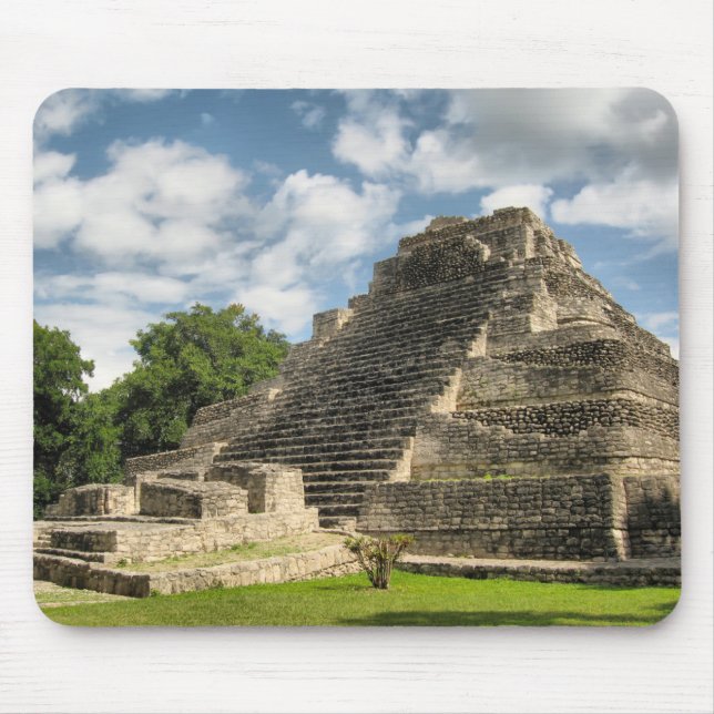 Mayan Pyramid Mouse Pad (Front)
