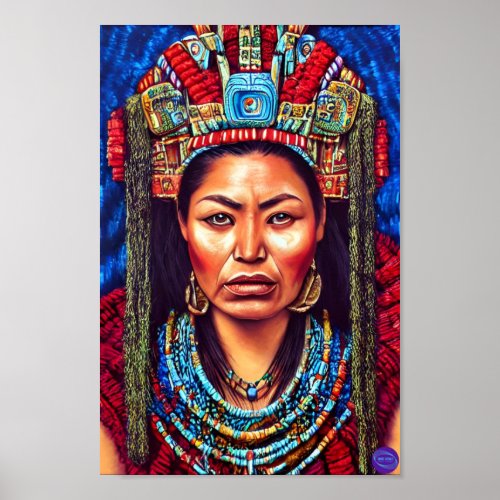 MAYAN QUEEN POSTER