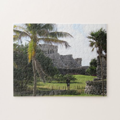 Mayan Ruins in Tulum Mexico Jigsaw Puzzle