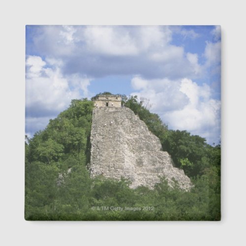 Mayan ruins of Coba Yucatan peninsula Mexico Magnet