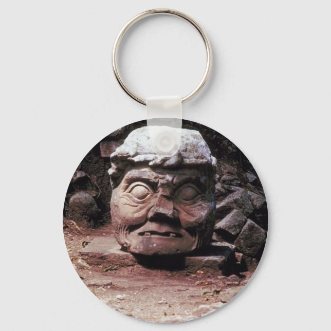Mayan ruins of Copan - Honduras Keychain (Front)