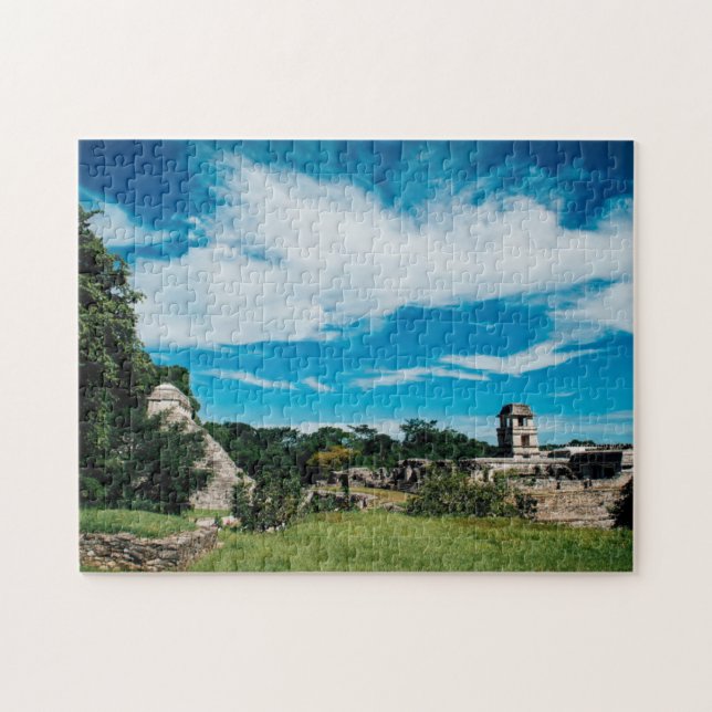 Mayan Ruins Of Palenque Jigsaw Puzzle (Horizontal)