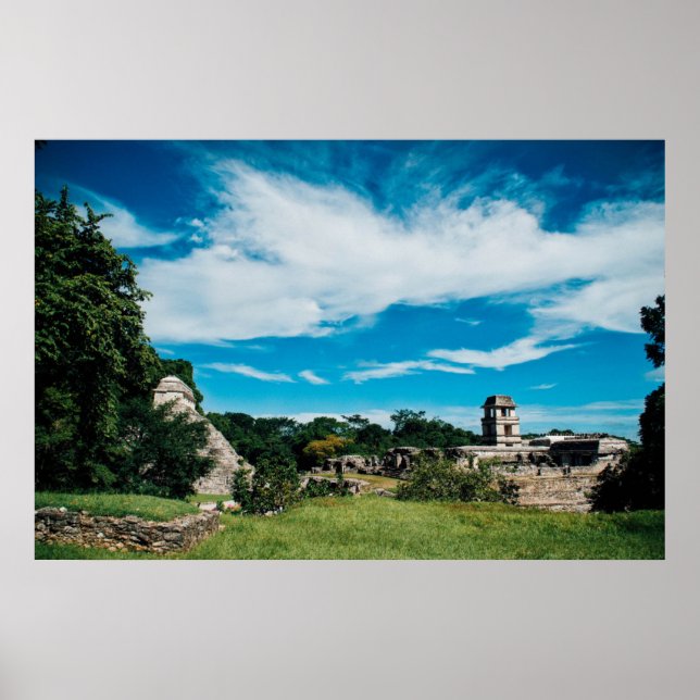 Mayan Ruins Of Palenque Poster (Front)