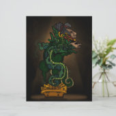 Mayan Serpent God (Standing Front)