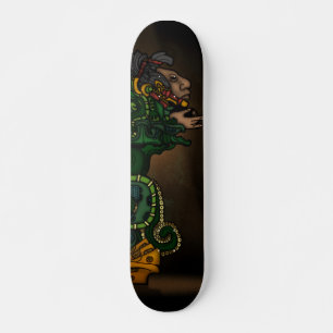 Mayan Serpent God Skateboard