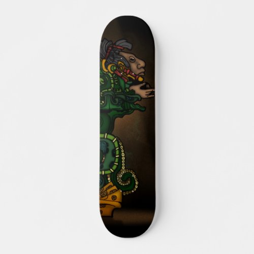 Mayan Serpent God Skateboard