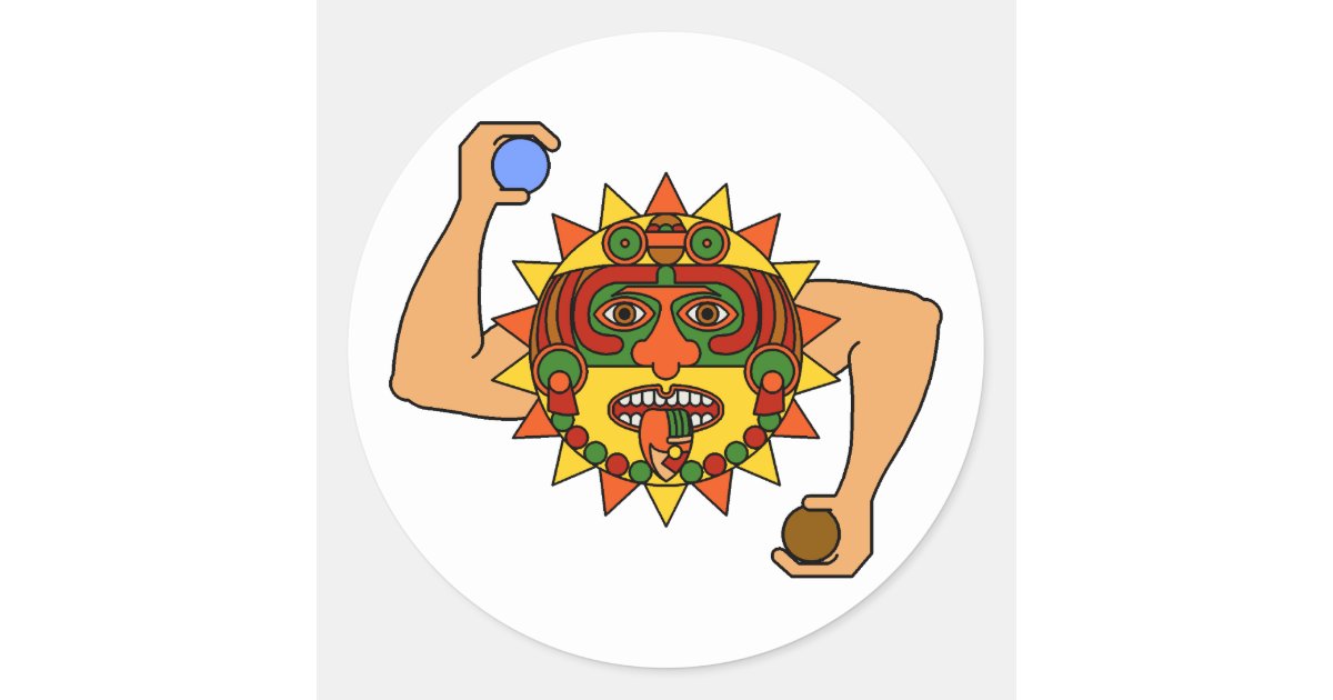 mayan sun god symbol