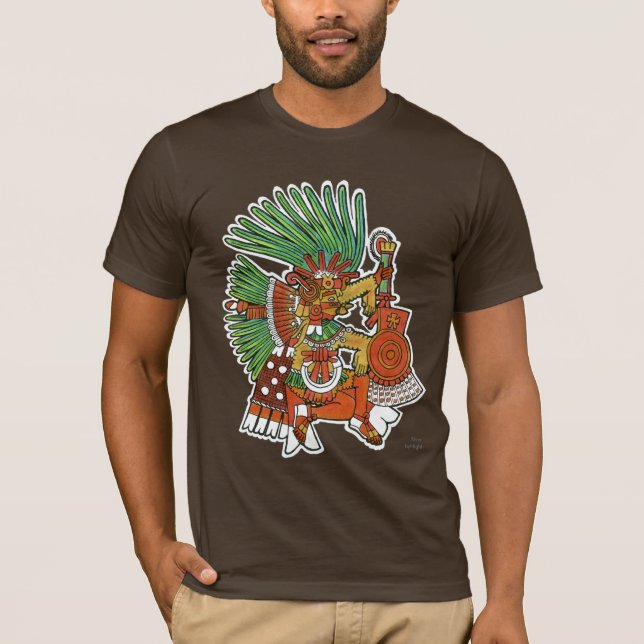 Mayan Tezcalipoca God T-Shirt (Front)