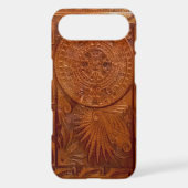 Mayan tooled leather style iphone Case-Mate iPhone case (Back)