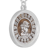 Mayan deals zodiac necklace