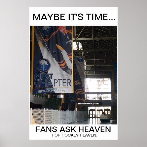 MAYBE ITS TIME FANS ASK HEAVEN POSTER