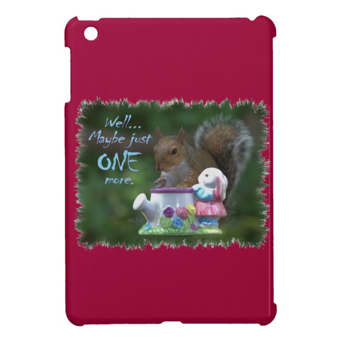 "Maybe just ONE more" iPad Mini Cover