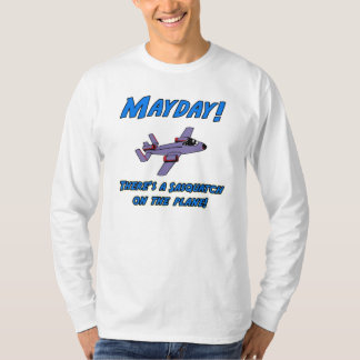 Mayday! There's A Sasquatch On The Plane! T-Shirt