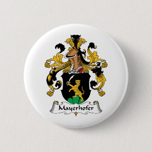 Mayerhofer Family Crest Button